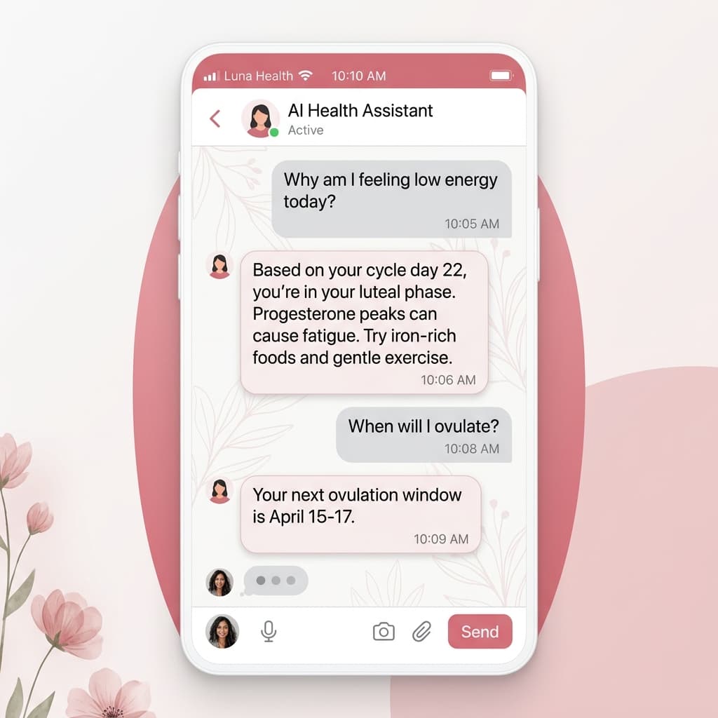 AI Health Assistant chat